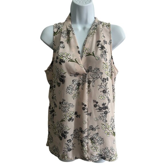 Women’s Flowy Floral V-Neck Tank - Picture 1 of 2